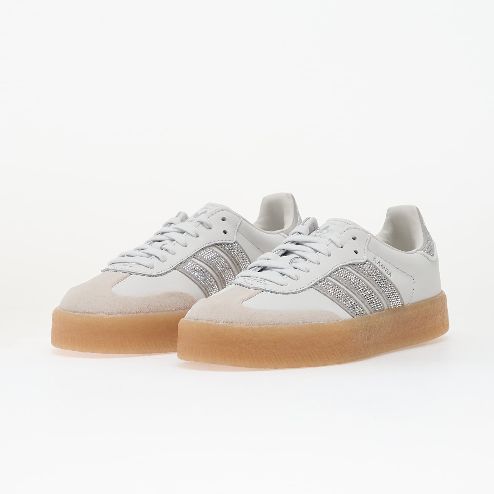 Ženske tenisice adidas Sambae W Crystal White/ Silver Metallic/ Gum4