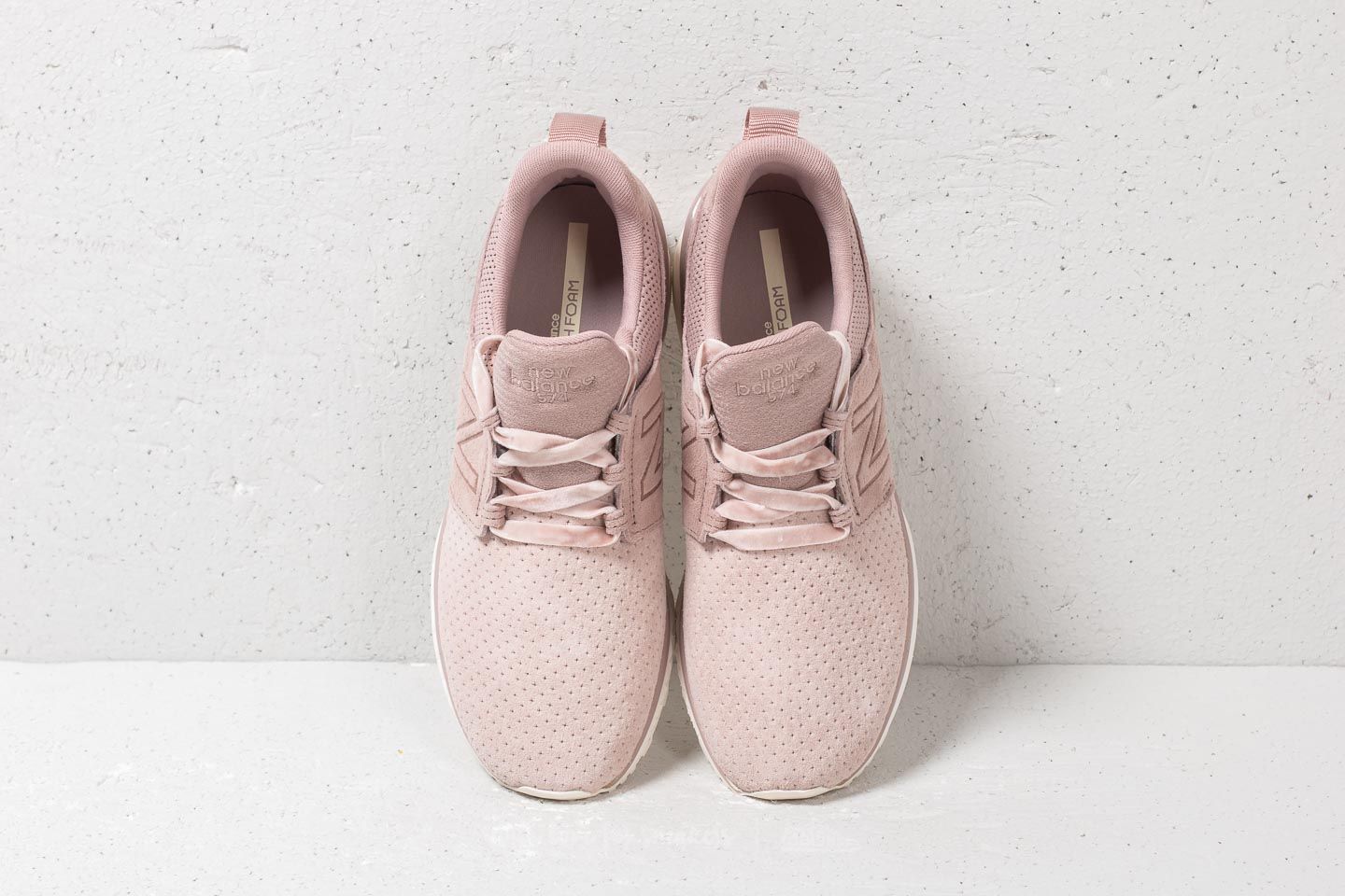 Damesko New Balance 574 Pink/ White