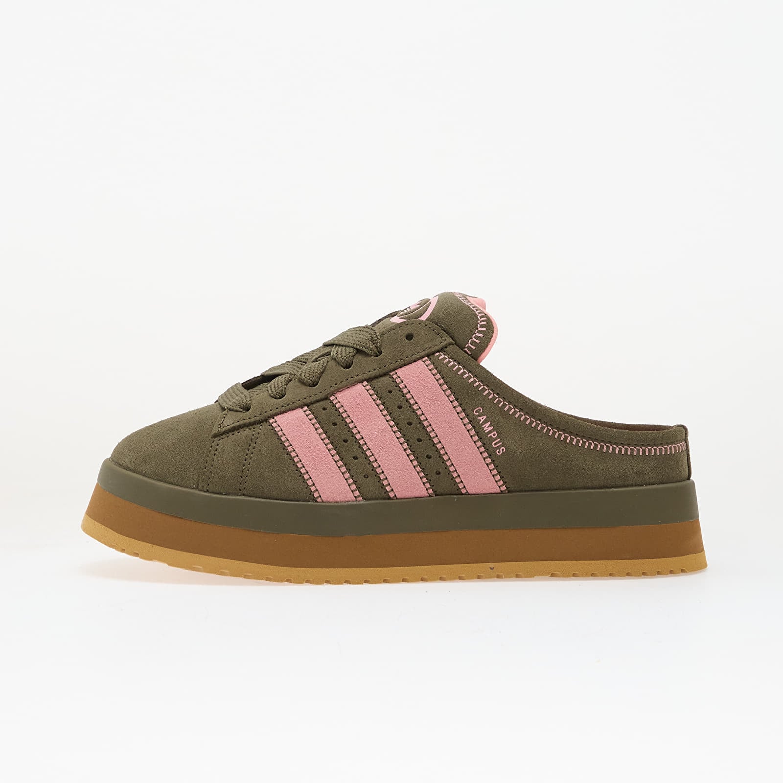 Ženske tenisice adidas Campus 00s Wtr Lo W Olive Strata/ Olive Strata/ Pinspa