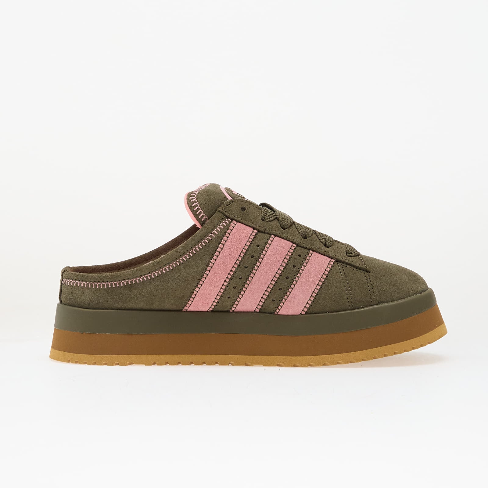 Ženske tenisice adidas Campus 00s Wtr Lo W Olive Strata/ Olive Strata/ Pinspa