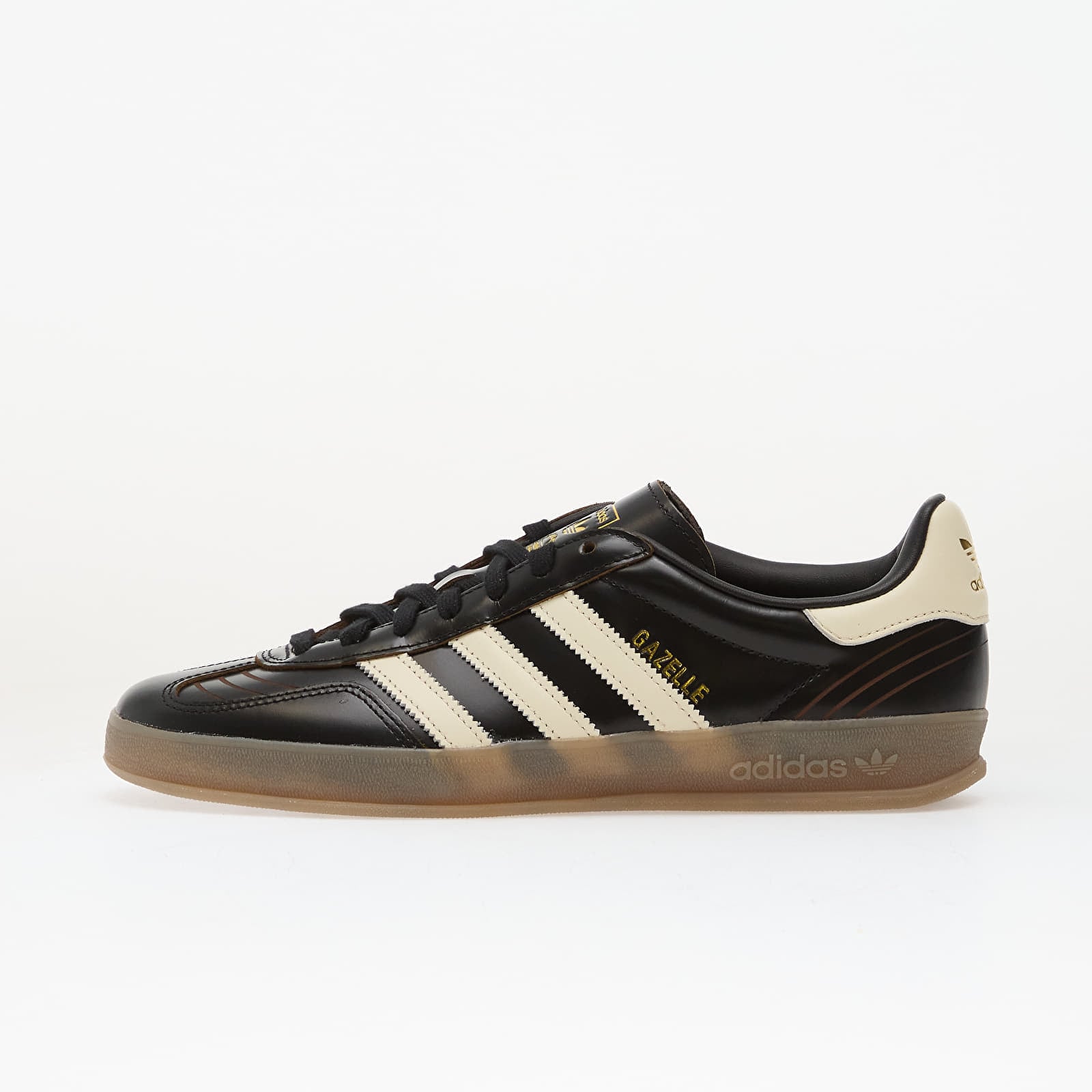 Levně Tenisky adidas Gazelle Indoor Core Black/ Crew White/ Gum4