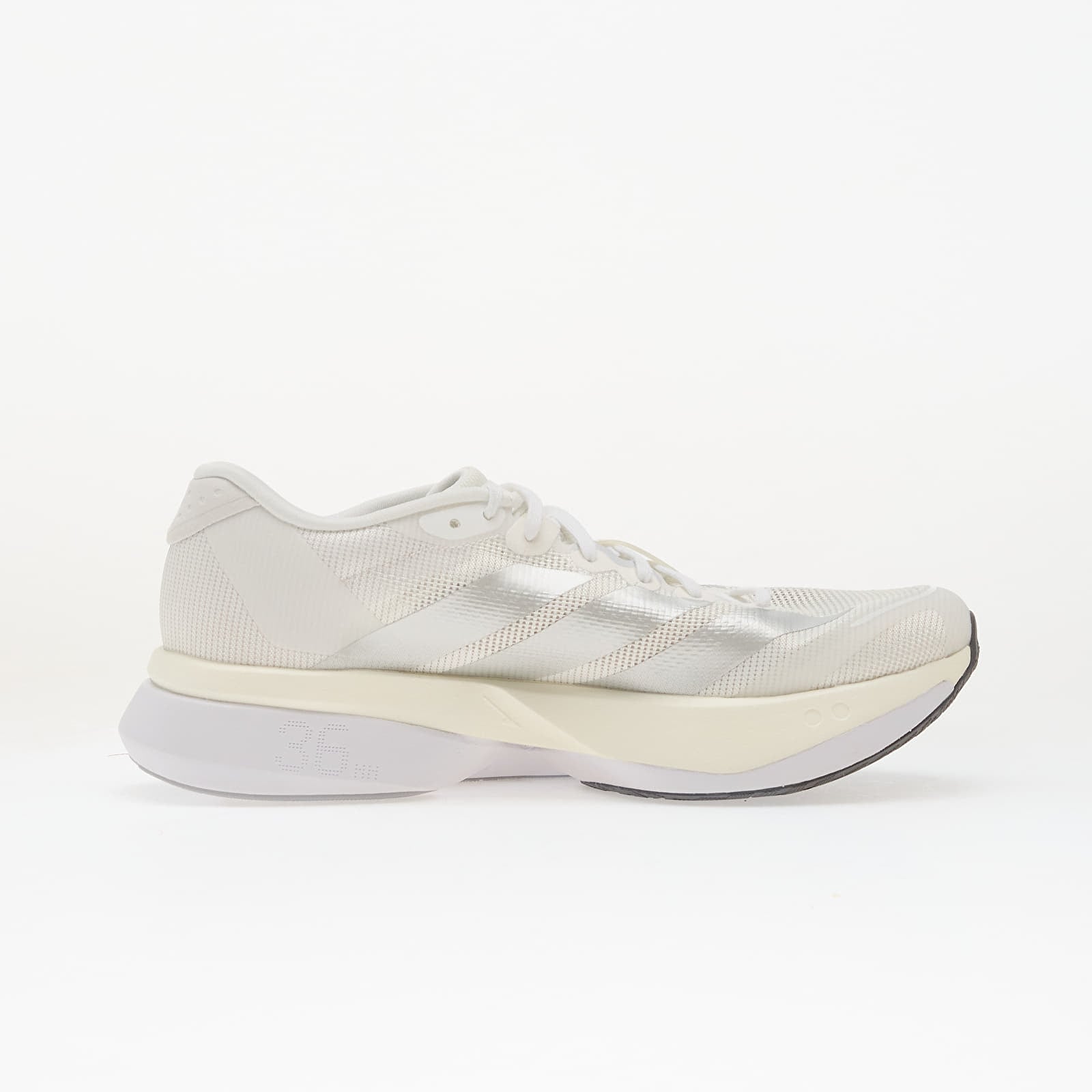 Women's shoes adidas Adizero Boston 13 W Ftw White/ Metallic Silver/ Dash Grey