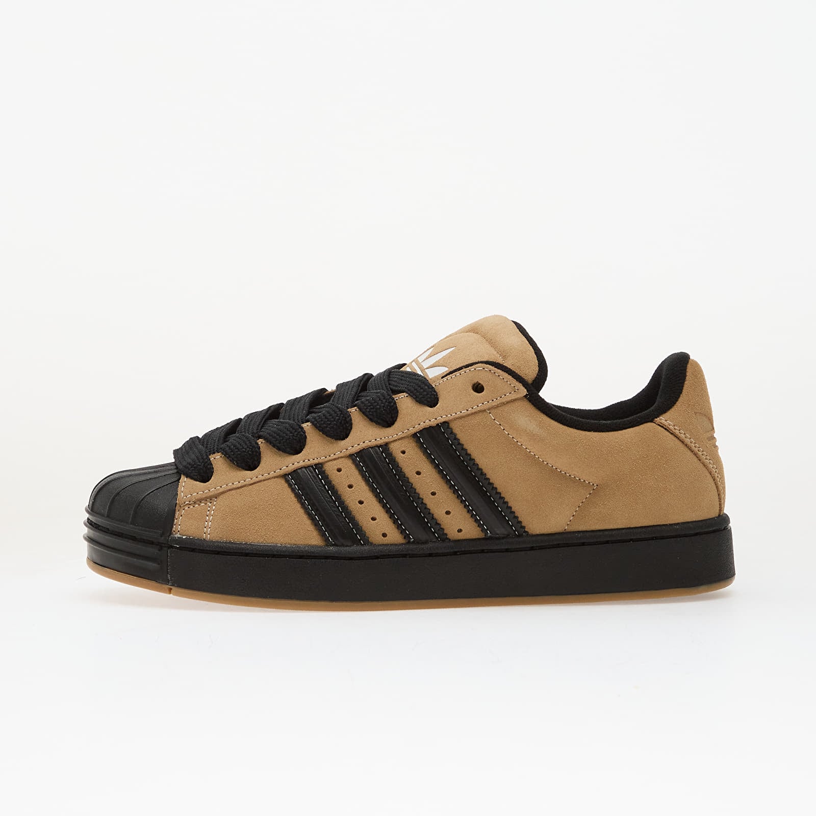 Herresko adidas Superstar St Cardboard/ Core Black/ Gum4