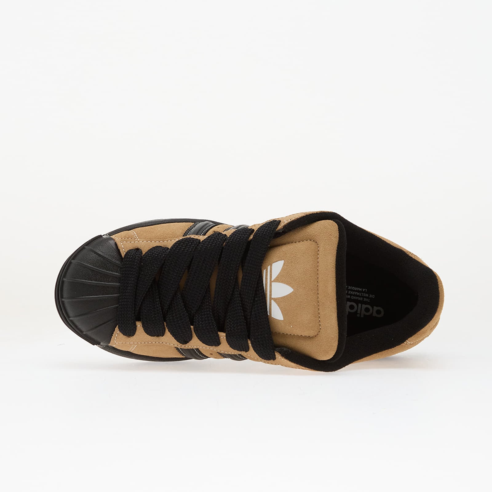 Herresko adidas Superstar St Cardboard/ Core Black/ Gum4
