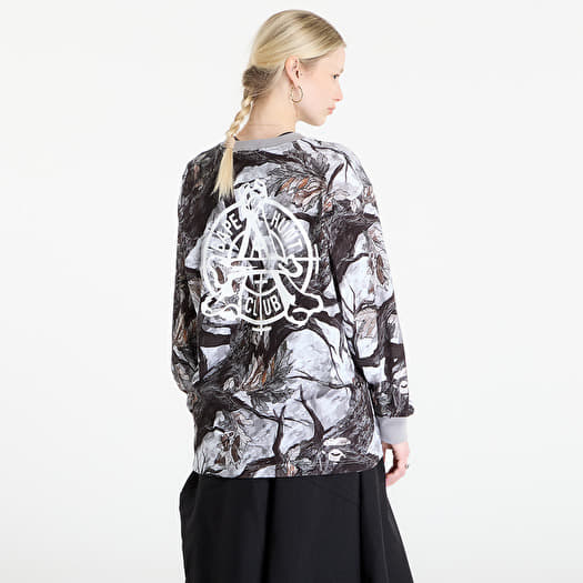 A BATHING APE Tree Edge Camo Relaxed Fit Ls Tee UNISEX White