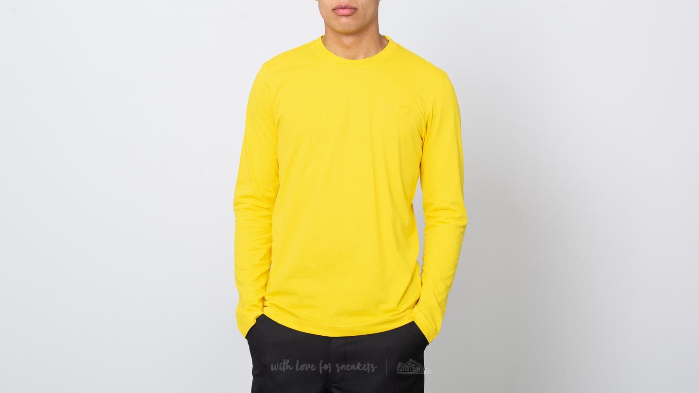 T-shirts Y-3 Classic Longsleeve Tee Yellow