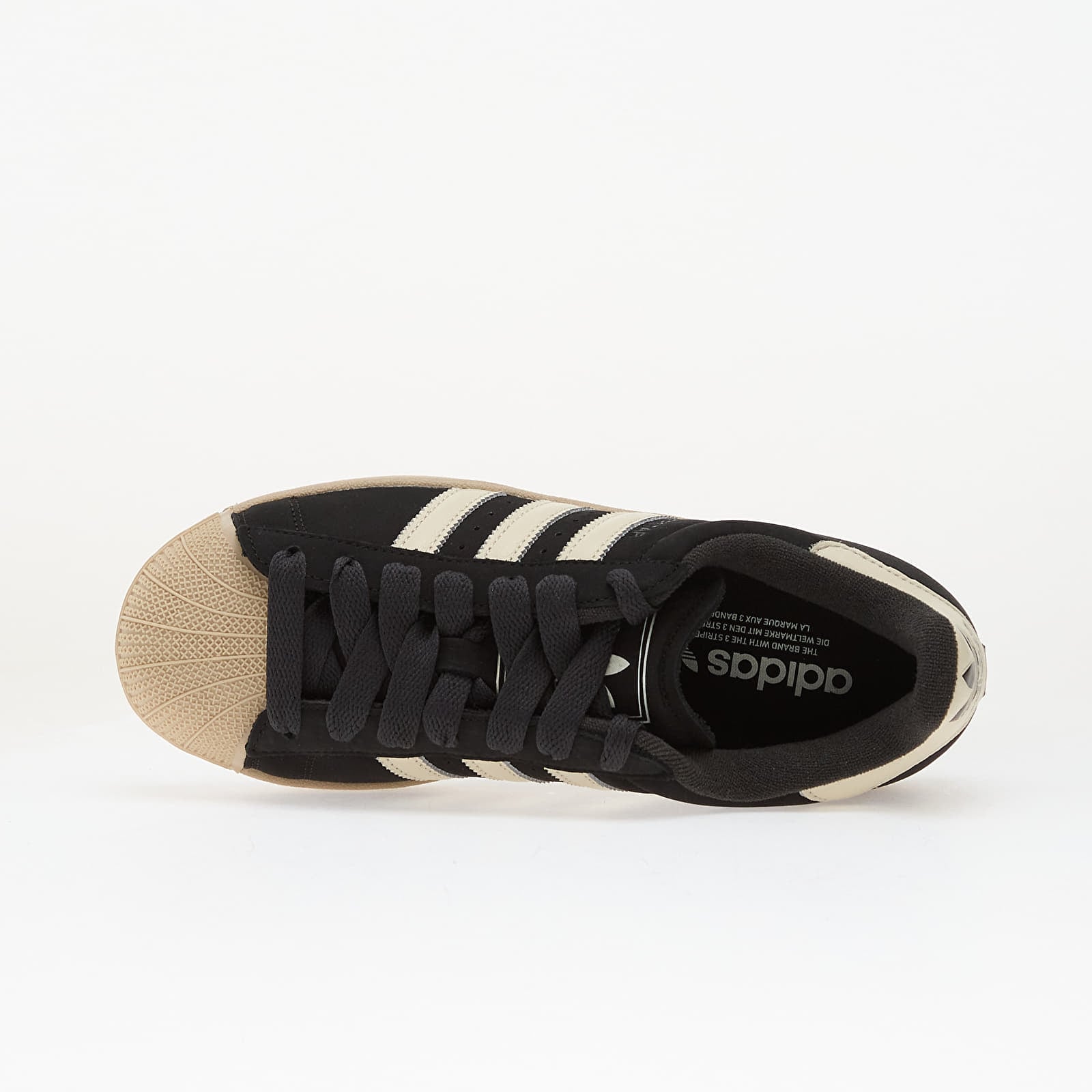 Scarpe uomo adidas Superstar II Core Black/ Off White/ Stokha