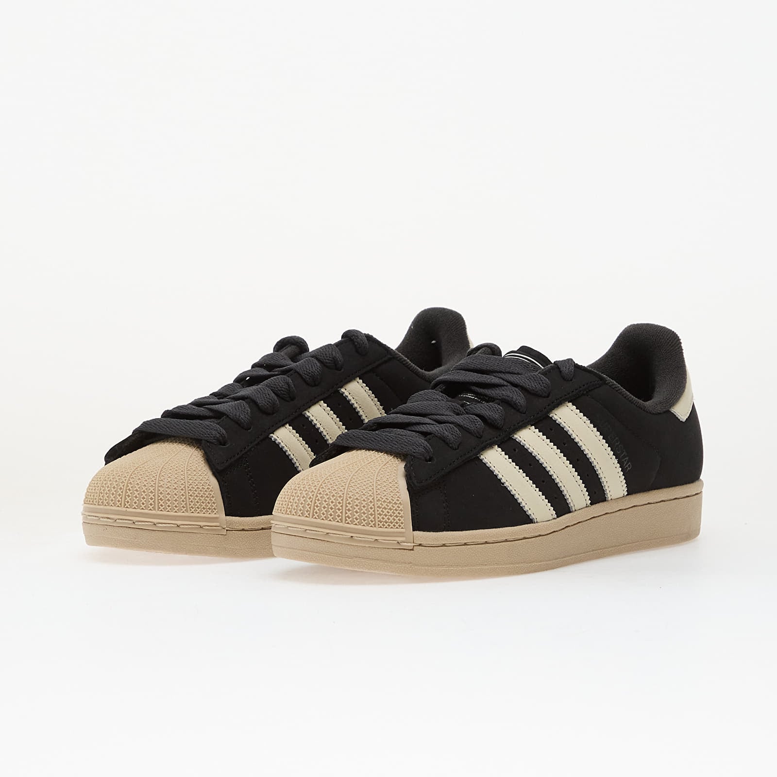 Scarpe uomo adidas Superstar II Core Black/ Off White/ Stokha