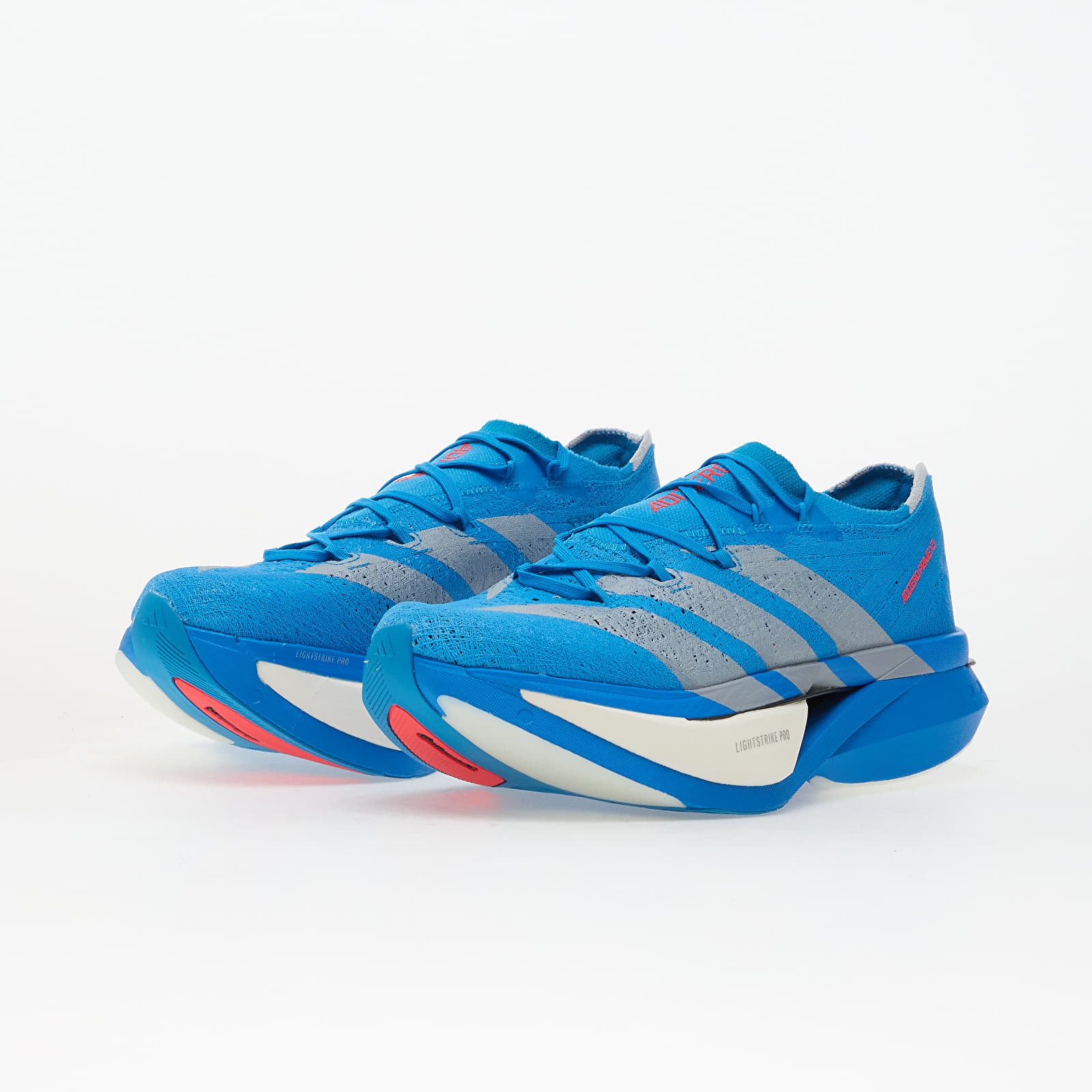 Skor för män adidas Adizero Prime X3 Strung Solar Blue/ Silver Met./ Lucid Red