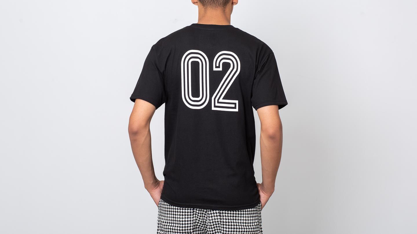 T-shirts HUF DBC FC Fielder Shortsleeve Tee Black