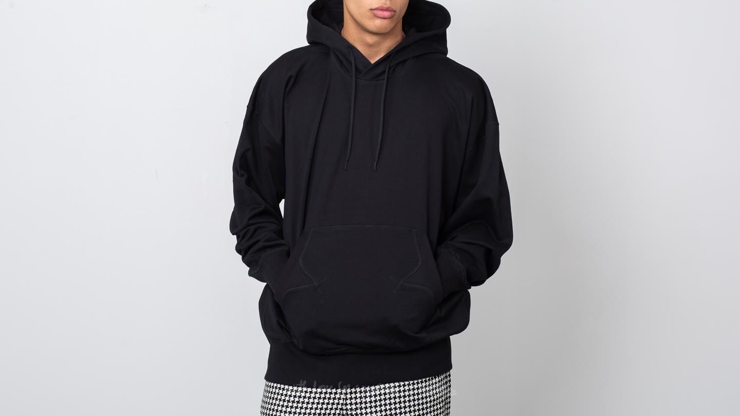 Mikiny Y-3 Stacked Logo Hoodie Black