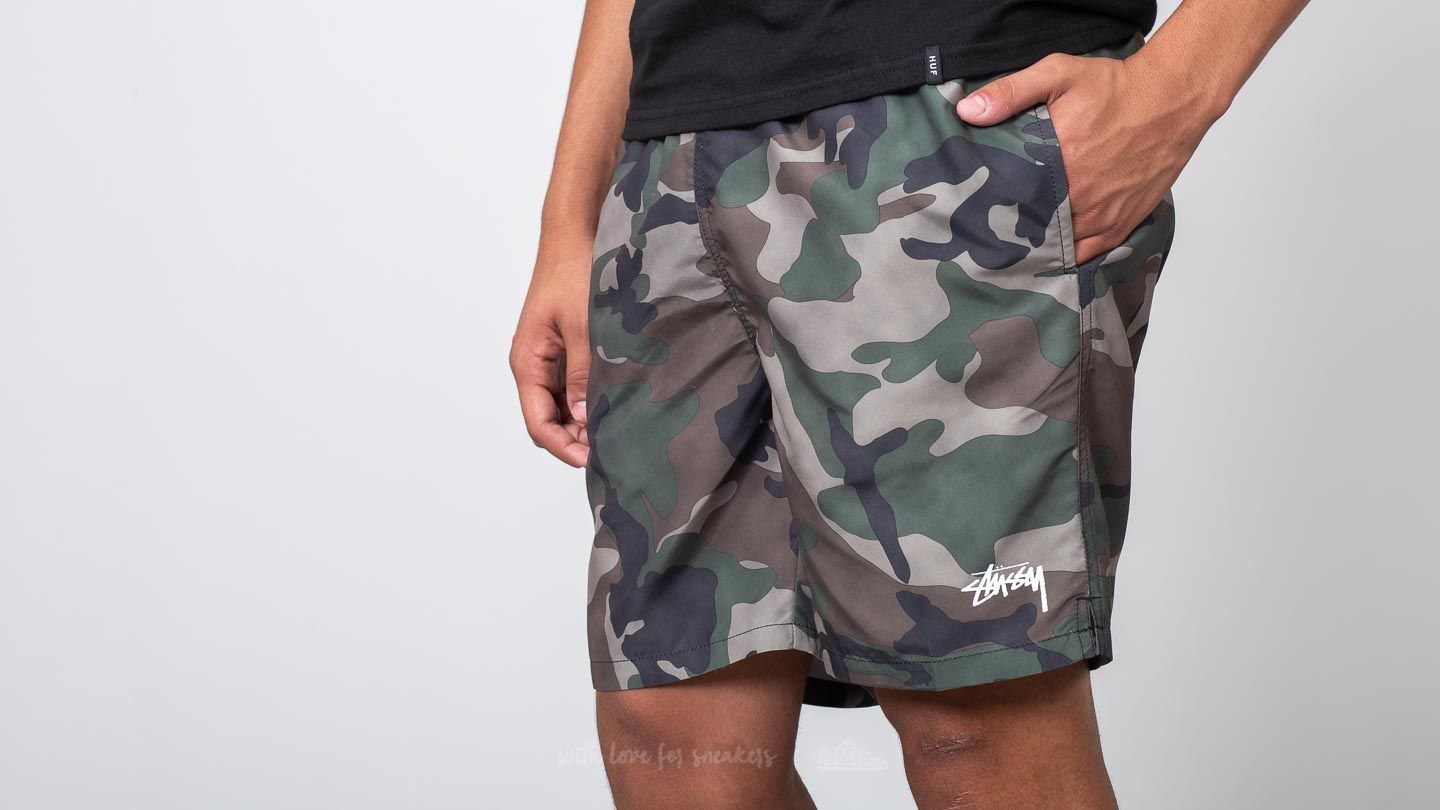 Stussy camo water short store