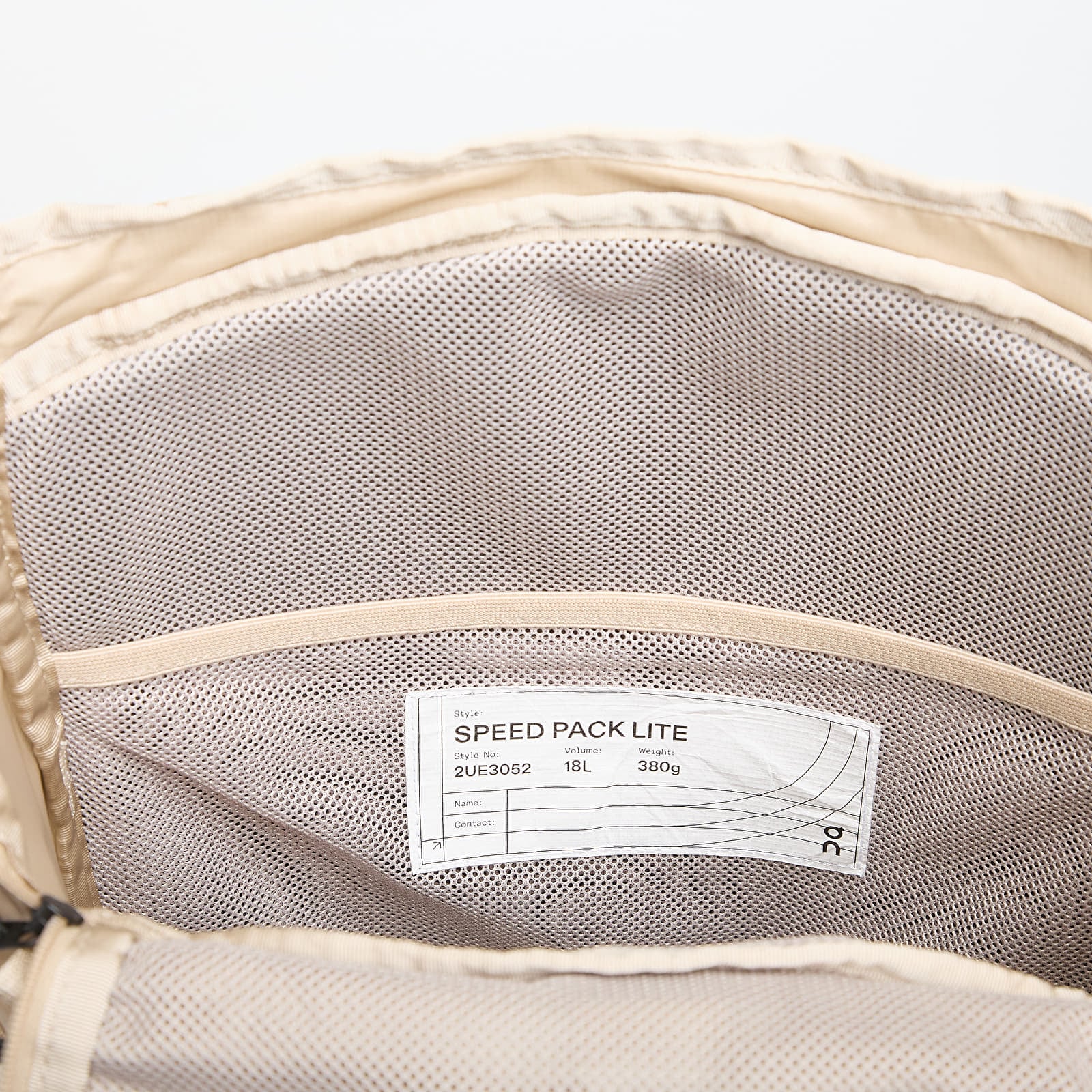 Ryggsäckar On Speed Pack 18L Lite Sand