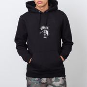 Stussy tribe on sale man applique hoody