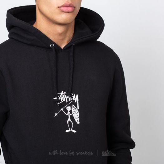 Sweatshirt St ssy Tribe Man Applique Hoodie