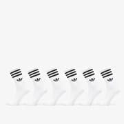 adidas 3S Crew Sock 6-Pack White