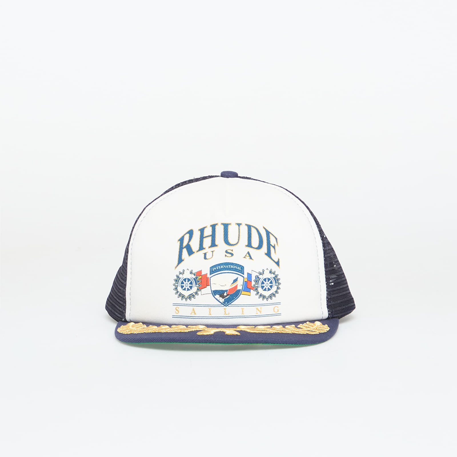 Capac Rhude Usa Sailing Icon Trucker Hat Navy/ White Universal