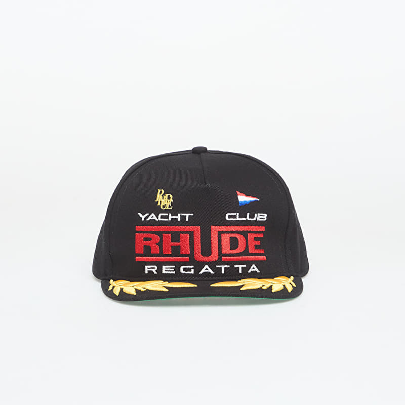 Rhude Regatta Club Hat Black/ White/ Red