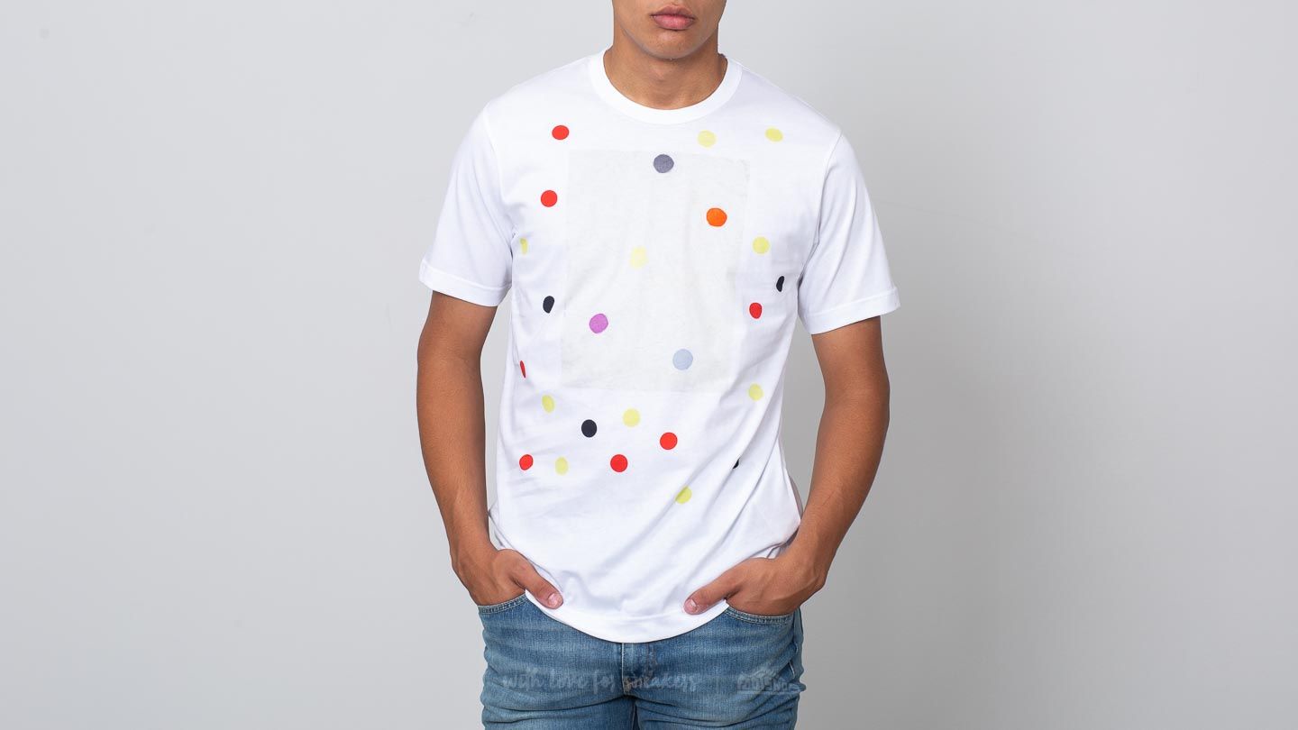 T-shirts Comme des Garçons SHIRT S26115 White/ Multicolor