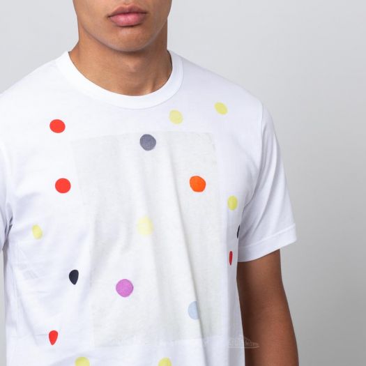 T-shirts Comme des Garçons SHIRT S26115 White/ Multicolor