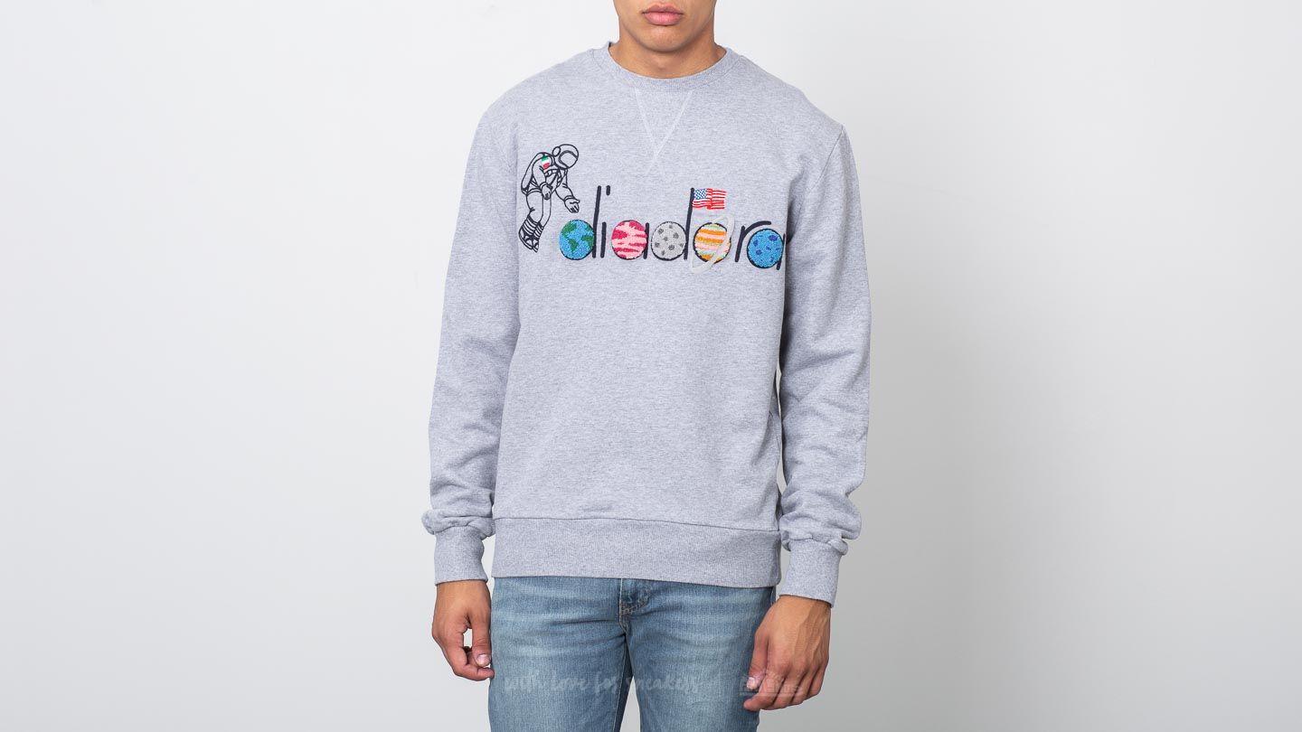 Пуловери Diadora x LC23 Spaceman Sweater Light Middle Grey Melange