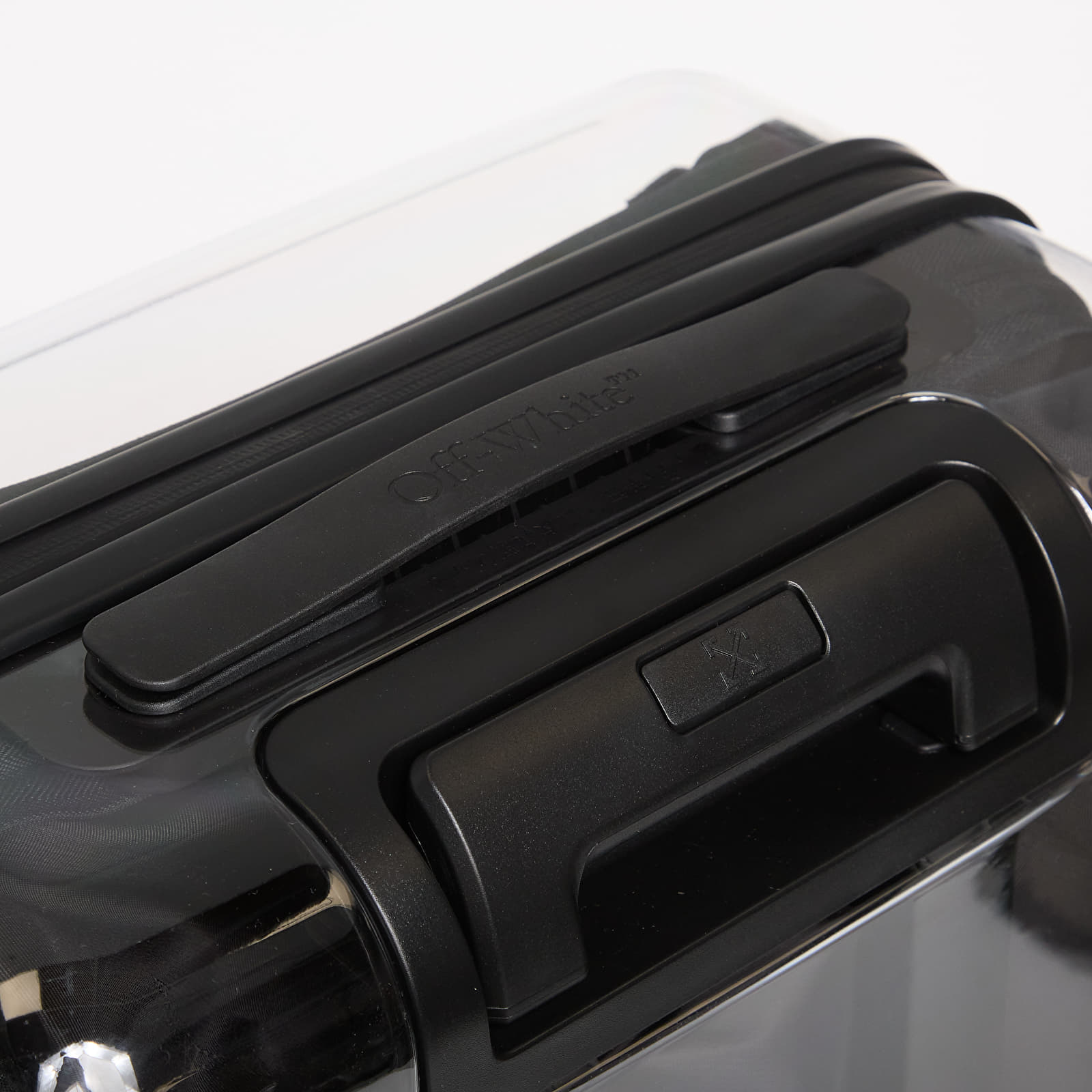 Inne Off-White Quote Arrow Trolley Bag Transparent/ Black