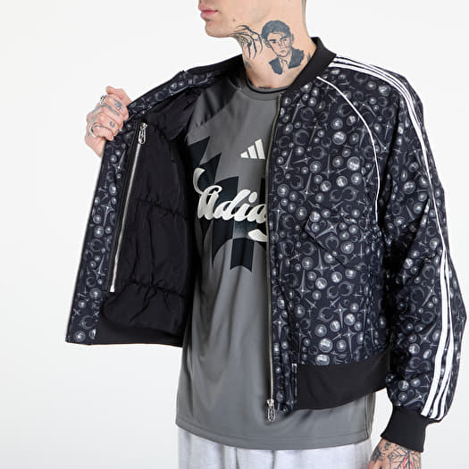Men's jackets adidas Thug Club Superstar Jacket Black/ White