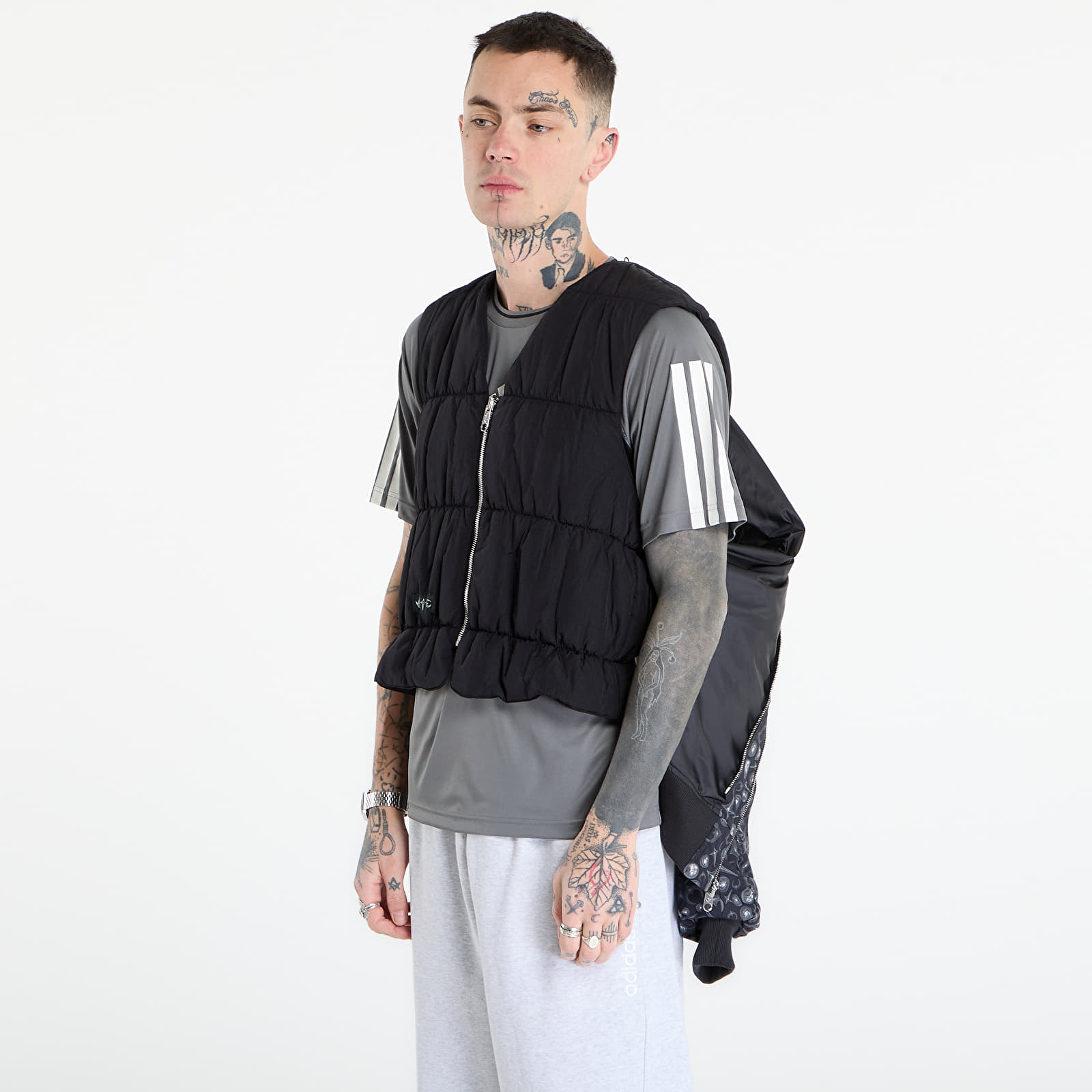 Ανδρικά σακάκια adidas Thug Club Superstar Jacket Black/ White