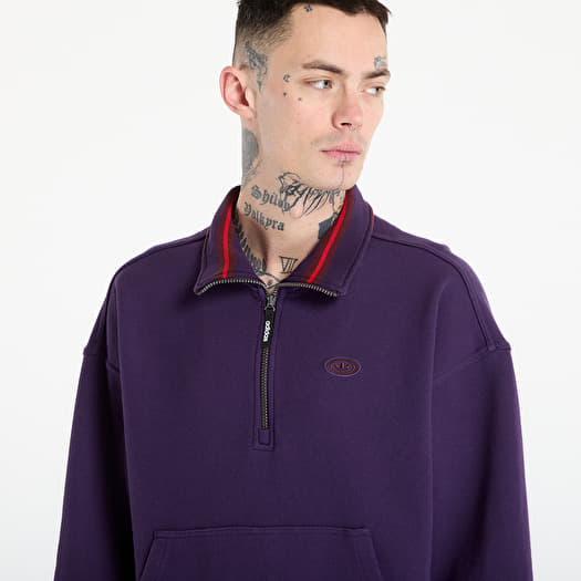 adidas 90S Alternative Sport Half Zip Graphic Fleece Sweat Aurora adidas 90S Alternative Sport Half Zip Graphic Fleece Sweat Aurora