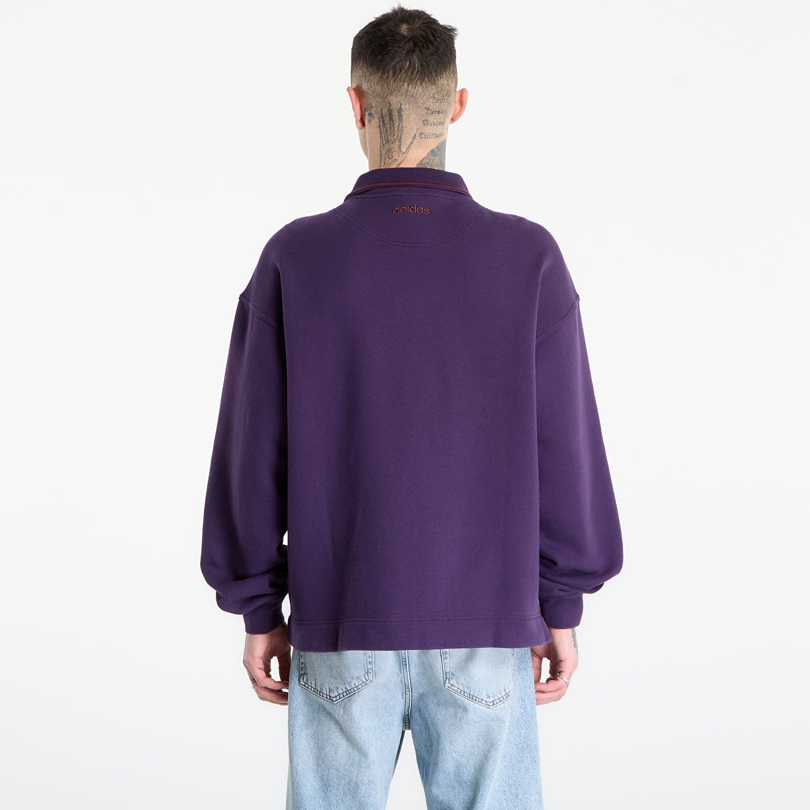 Hettegensere og sweatshirts adidas Graphic Sweat Aura Plum