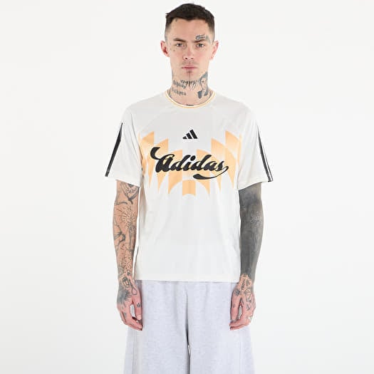 T-shirt adidas M Tiro Gc Ho T Off White/ Black/ Seicta