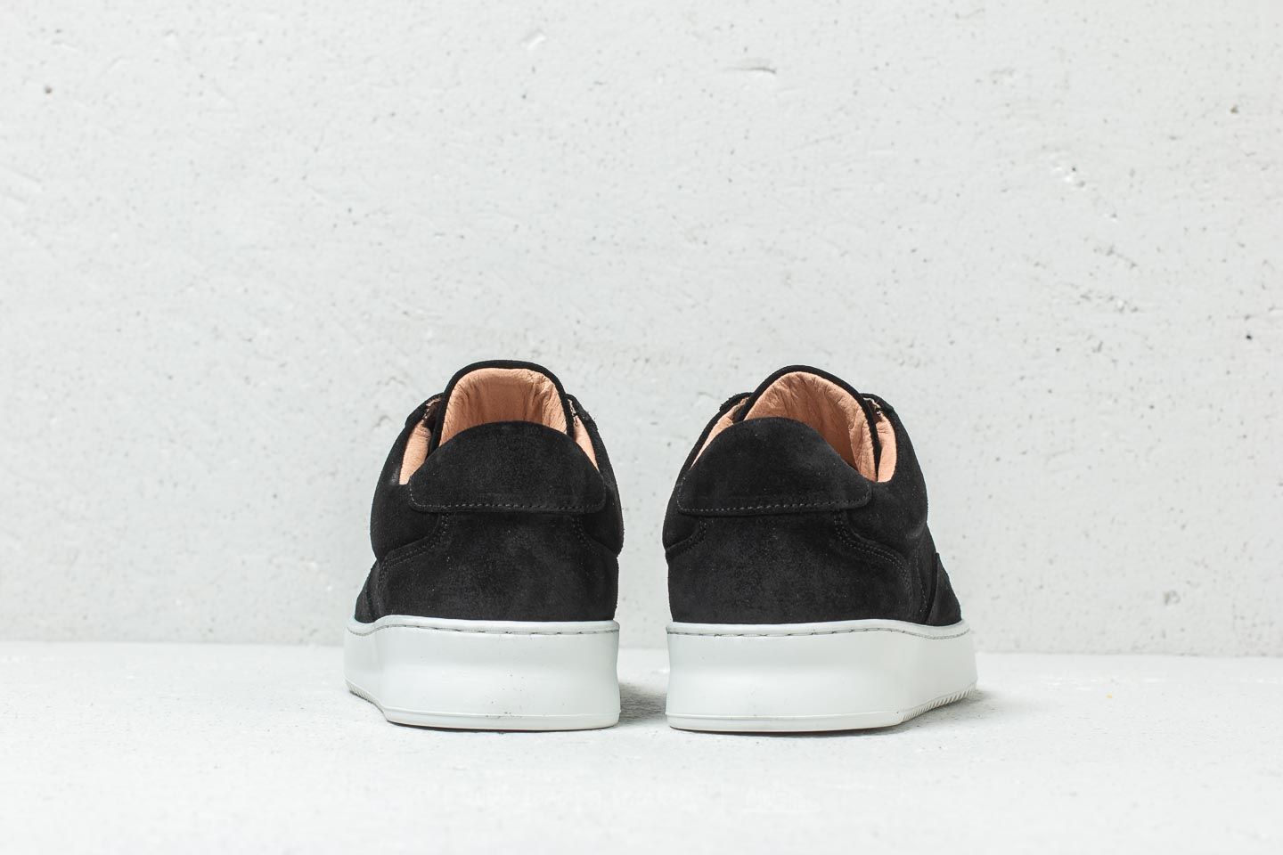 Sko til mænd Filling Pieces Low Mondo Ripple Nardo Suede Black
