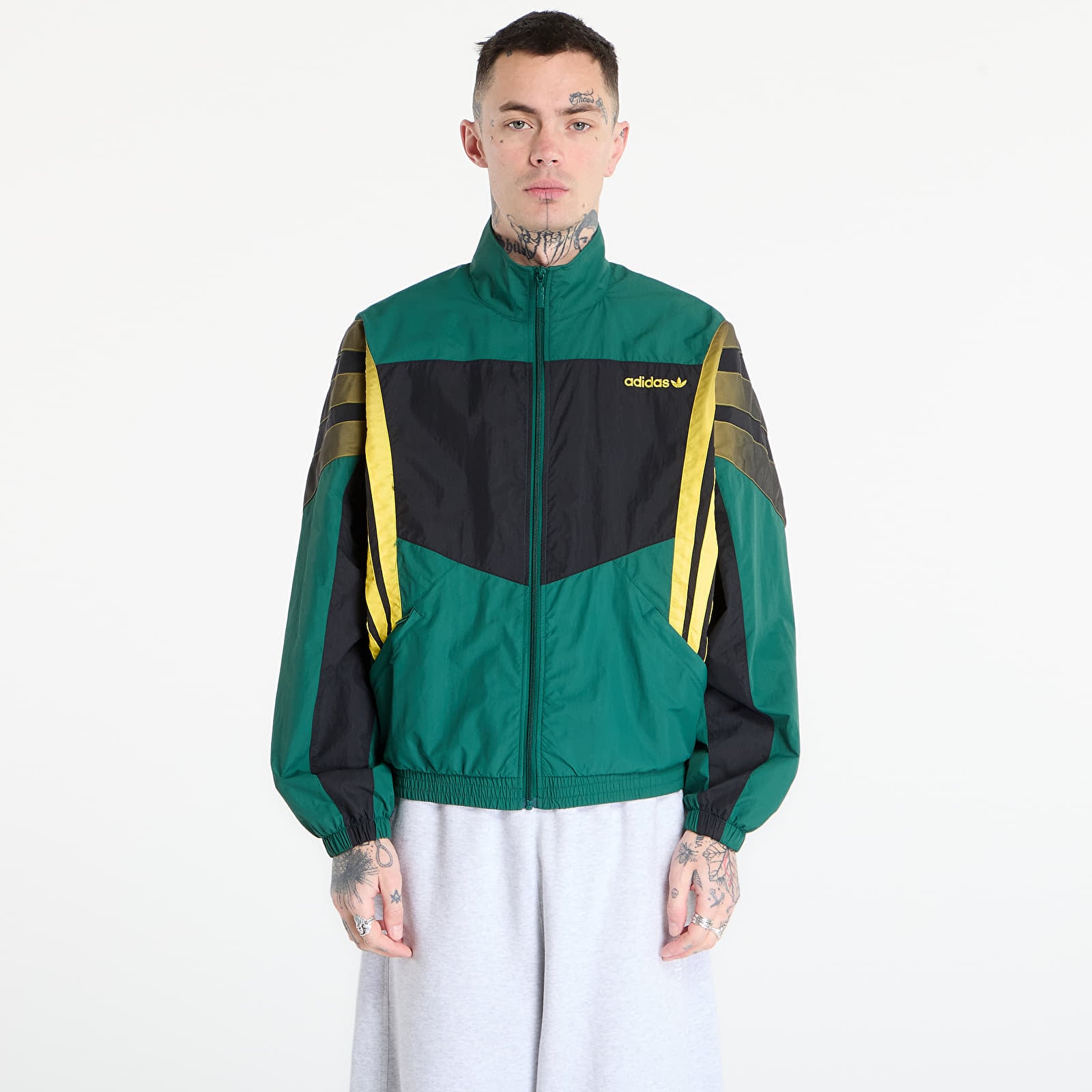 Sweatjacken und Sweatshirts adidas Santiago Tt Collegiate Green