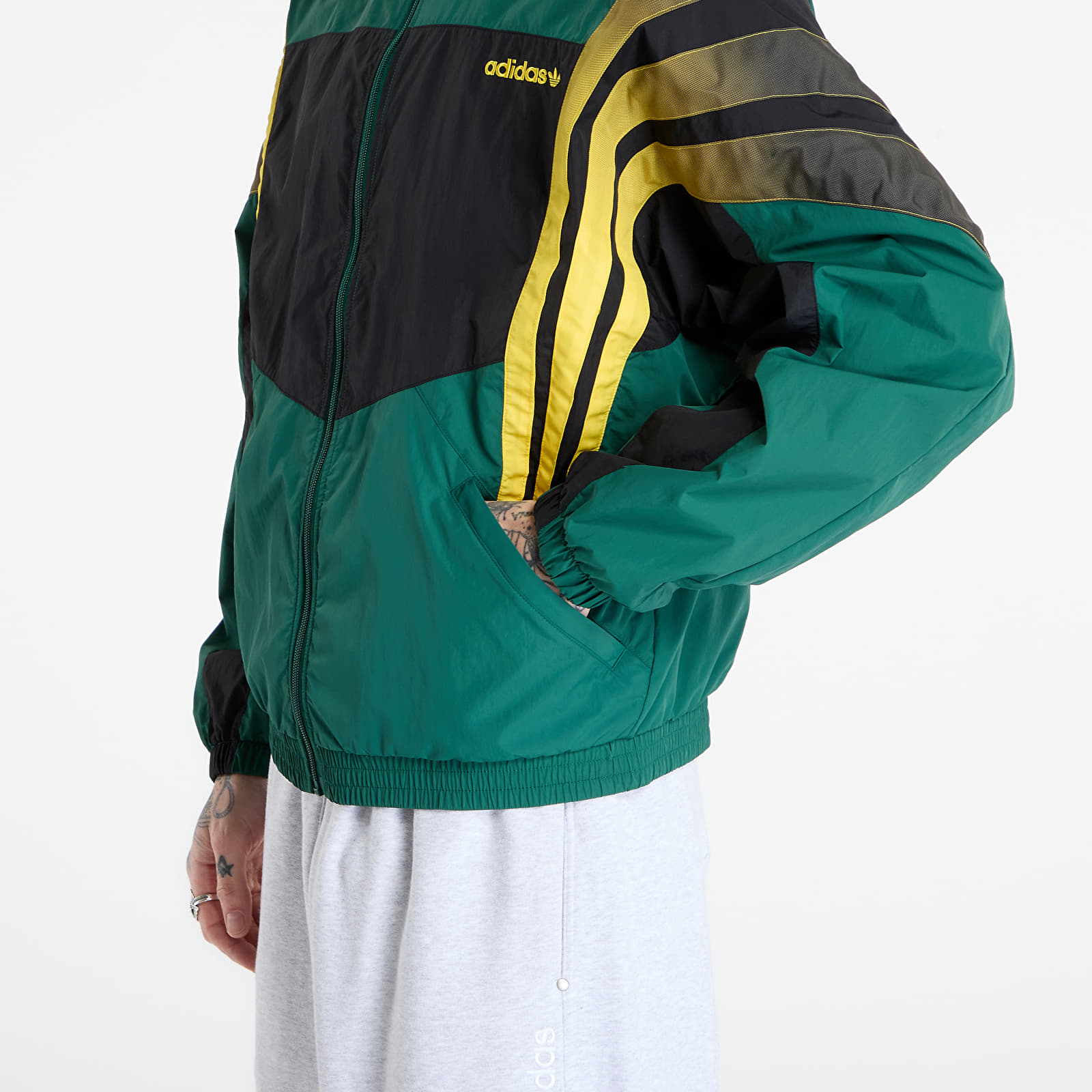 Sweatjacken und Sweatshirts adidas Santiago Tt Collegiate Green
