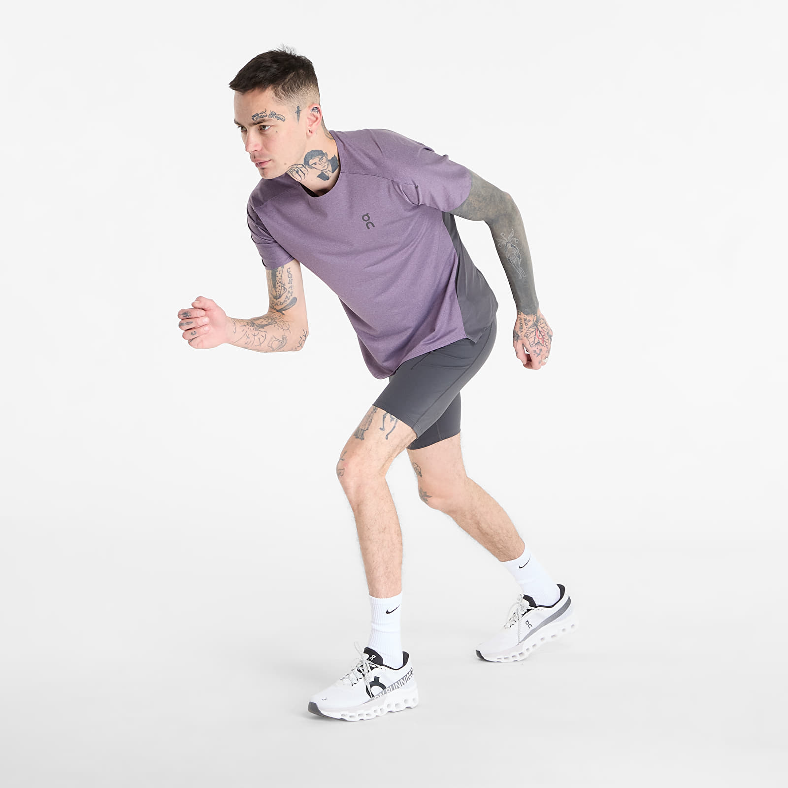 Kraťasy On 8" Performance Tights Eclipse