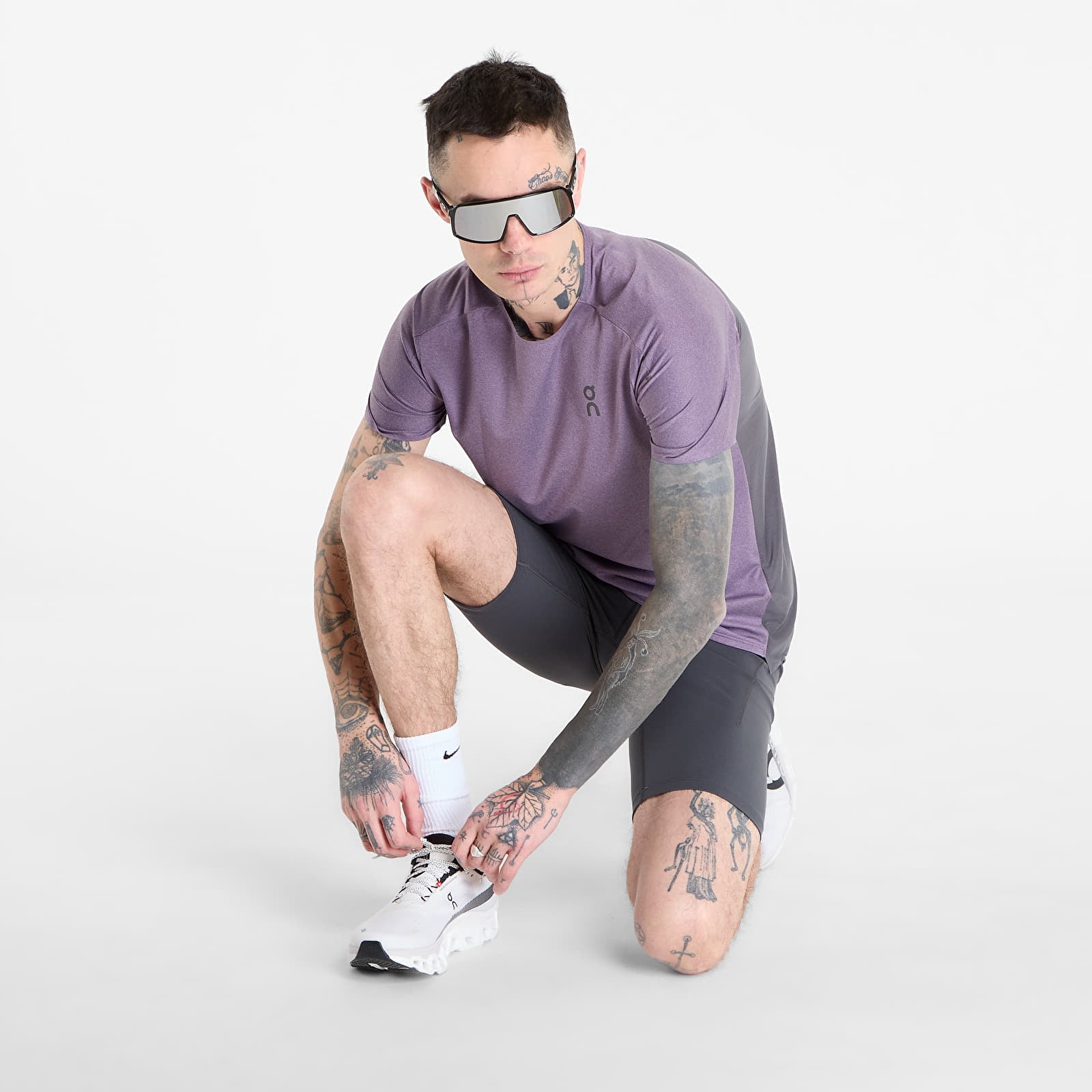 T-Shirts On Performance-T Dewberry/ Eclipse