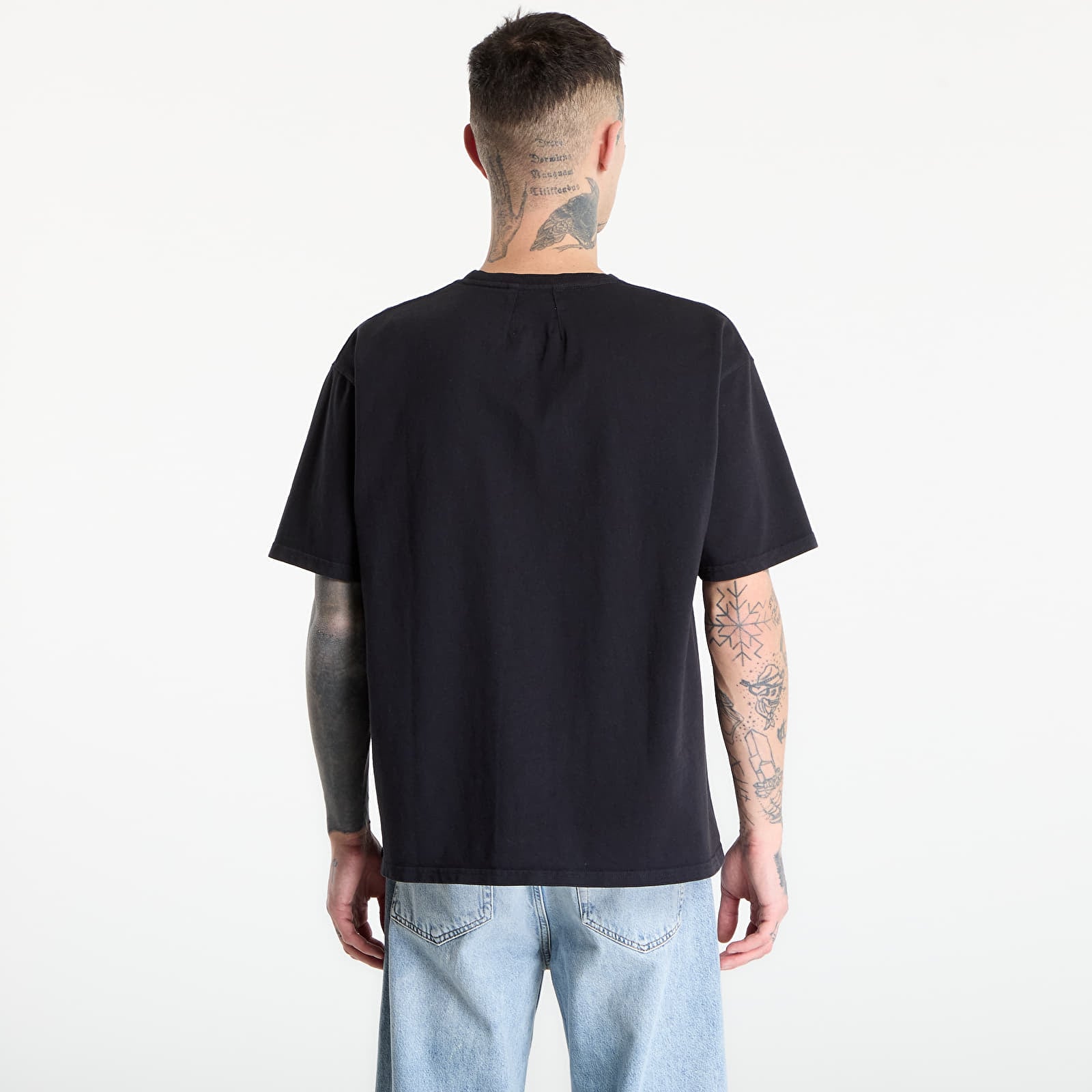 T-skjorter Rhude Ramatuelle Intl Racing Tee Vintage Black/ White/ Yellow