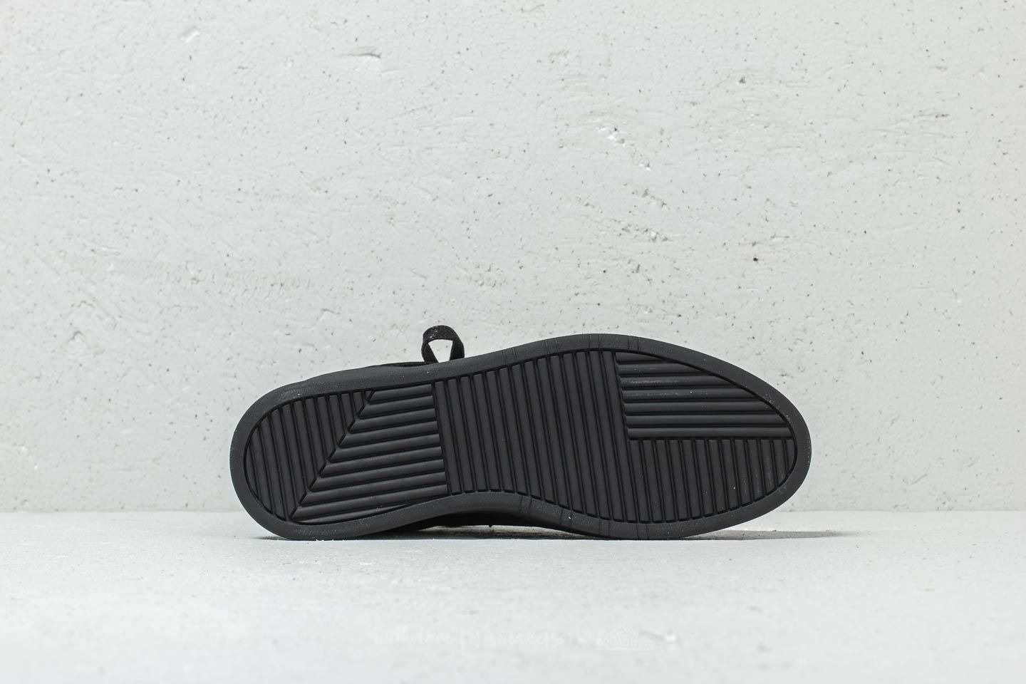 Herren Sneaker und Schuhe Filling Pieces Mountain Cut Ghost Waxed Suede All Black