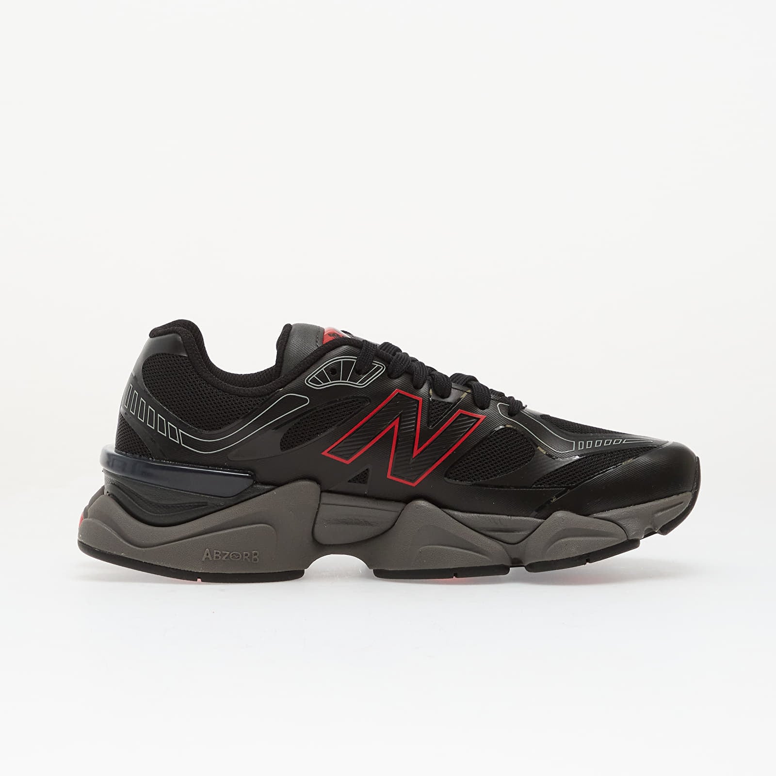 Vīriešu apavi New Balance 9060 Black/ Fire Cracker