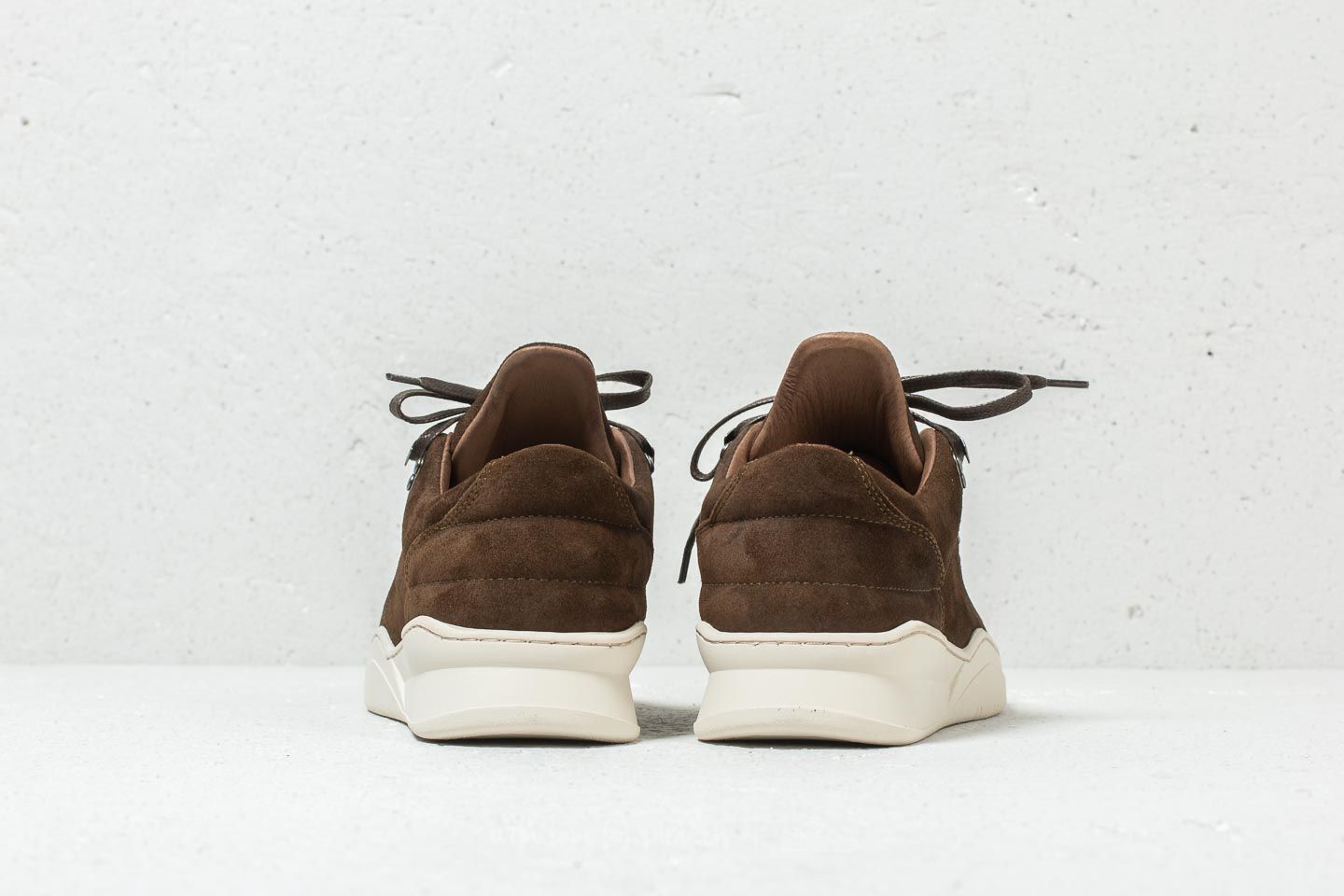 Men's shoes Filling Pieces Mountain Cut Ghost Waxed Suede Dark Green