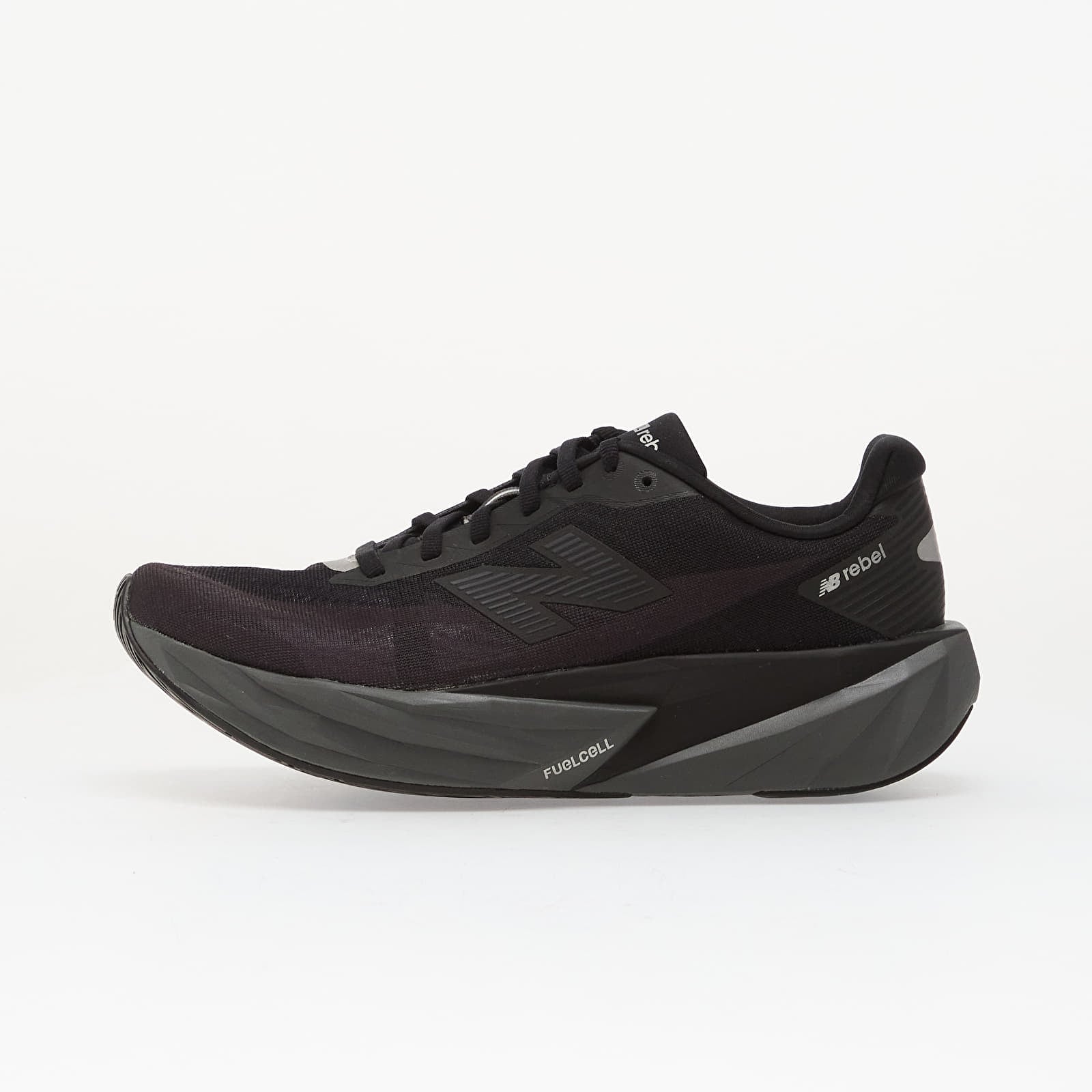 Scarpe donna New Balance Fuel Cell Rebel v5 Black/ Castlerock/ Black Cement Lo5