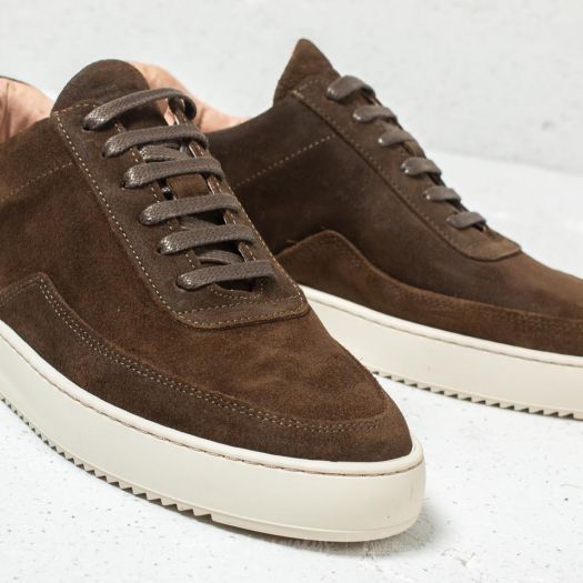 Filling Pieces Low Mondo Ripple Nardo Suede