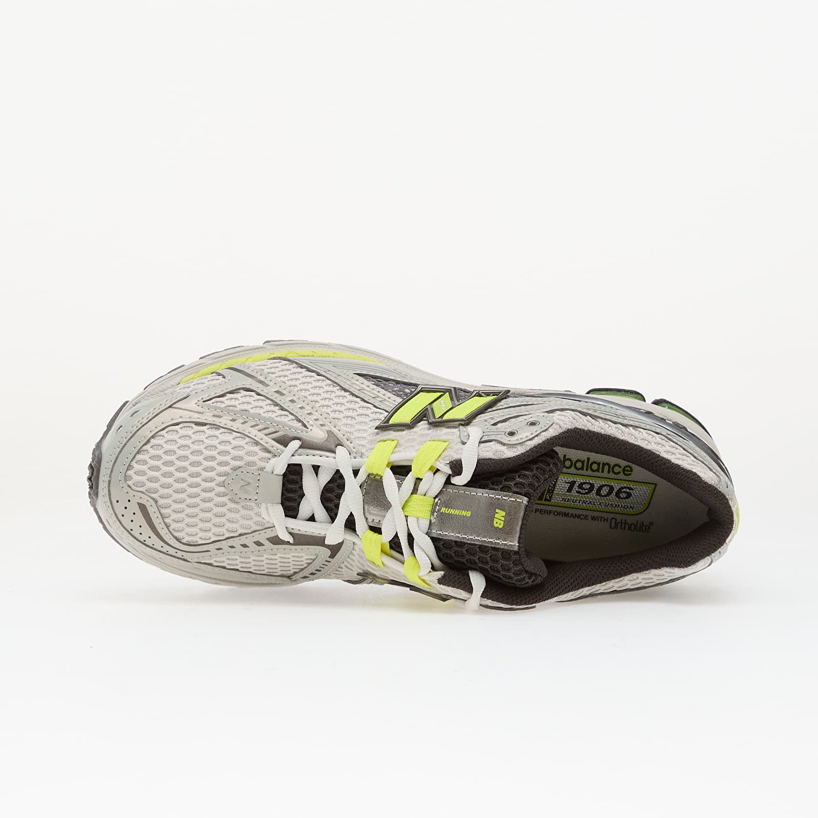 Herresko New Balance 1906 Light Silver Metallic/ Alkaline Green