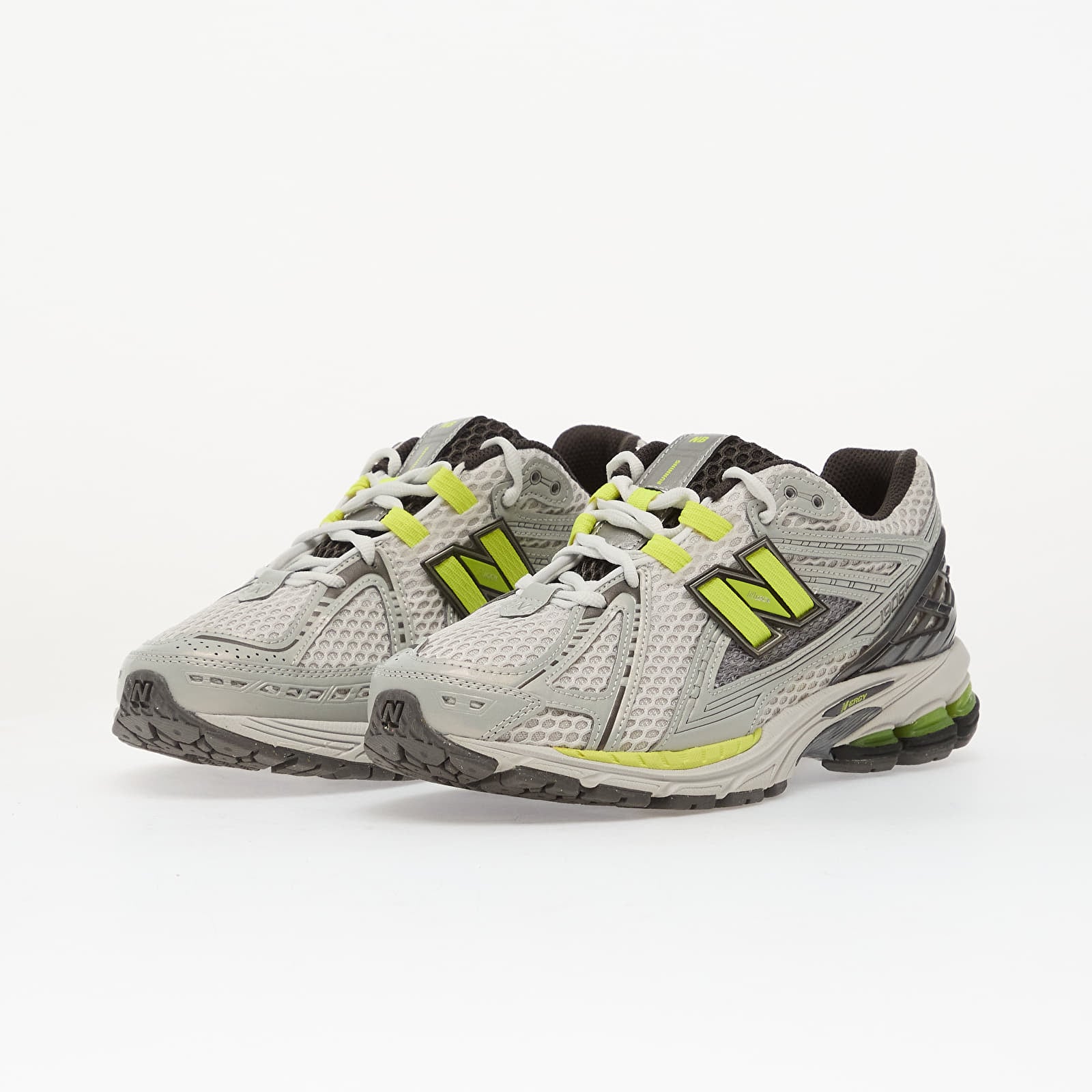 Herresko New Balance 1906 Light Silver Metallic/ Alkaline Green