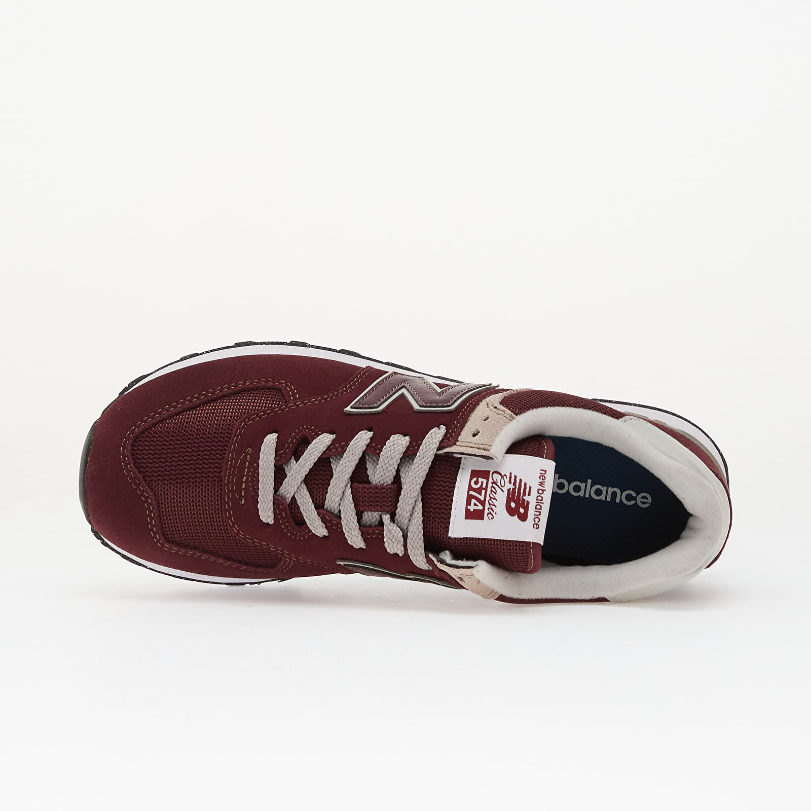 Herresko New Balance 574 Burgundy