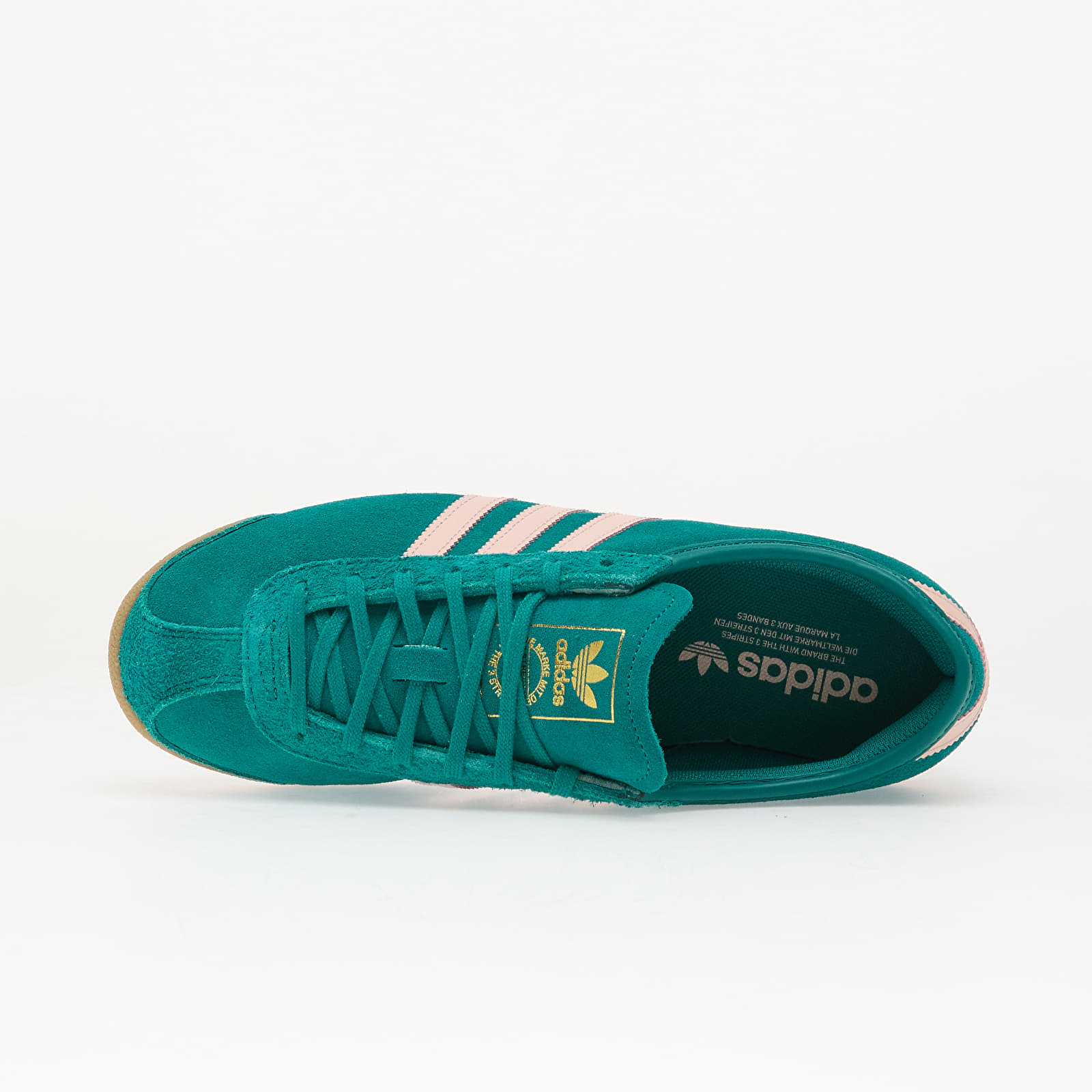Naisten kengät adidas Italia 70s Power Green/ Sandy Pink/ Gold Met.