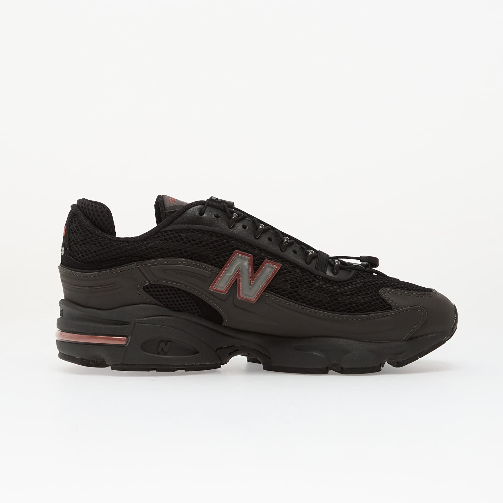 Sko til mænd New Balance 1000 Black Metallic/ Red Rock