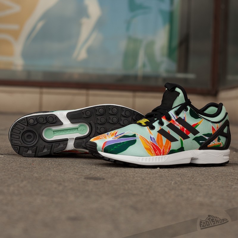 Women's shoes adidas ZX FLUX NPS Blush Green/Core Black (B34468