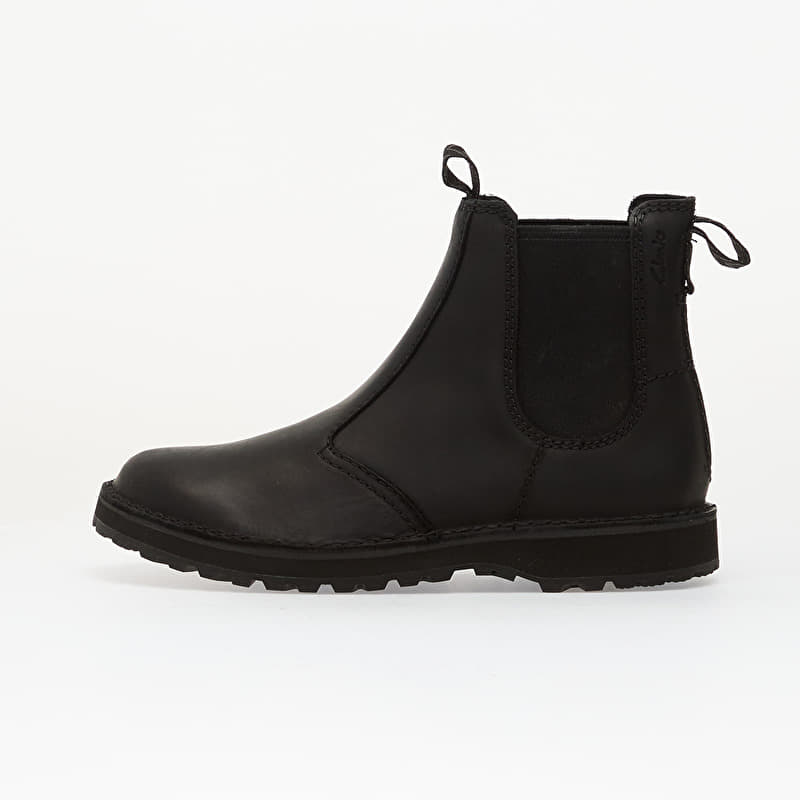 Clarks Solsbury Easy Black Leather