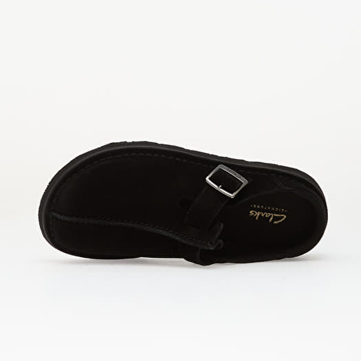 Clarks Solsbury Mule Black Sde | Footshop